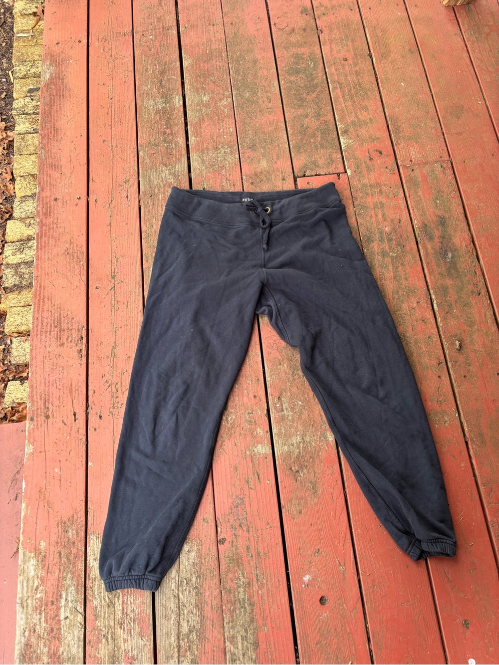 esby Navy Drawstring Sweatpants